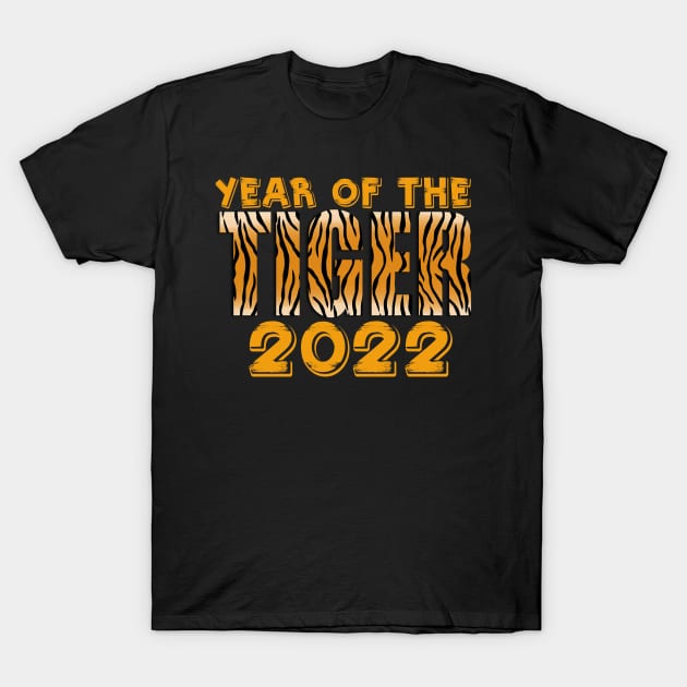 Happy Chinese New Year 2022 Year Of The Tiger T-Shirt by albaley